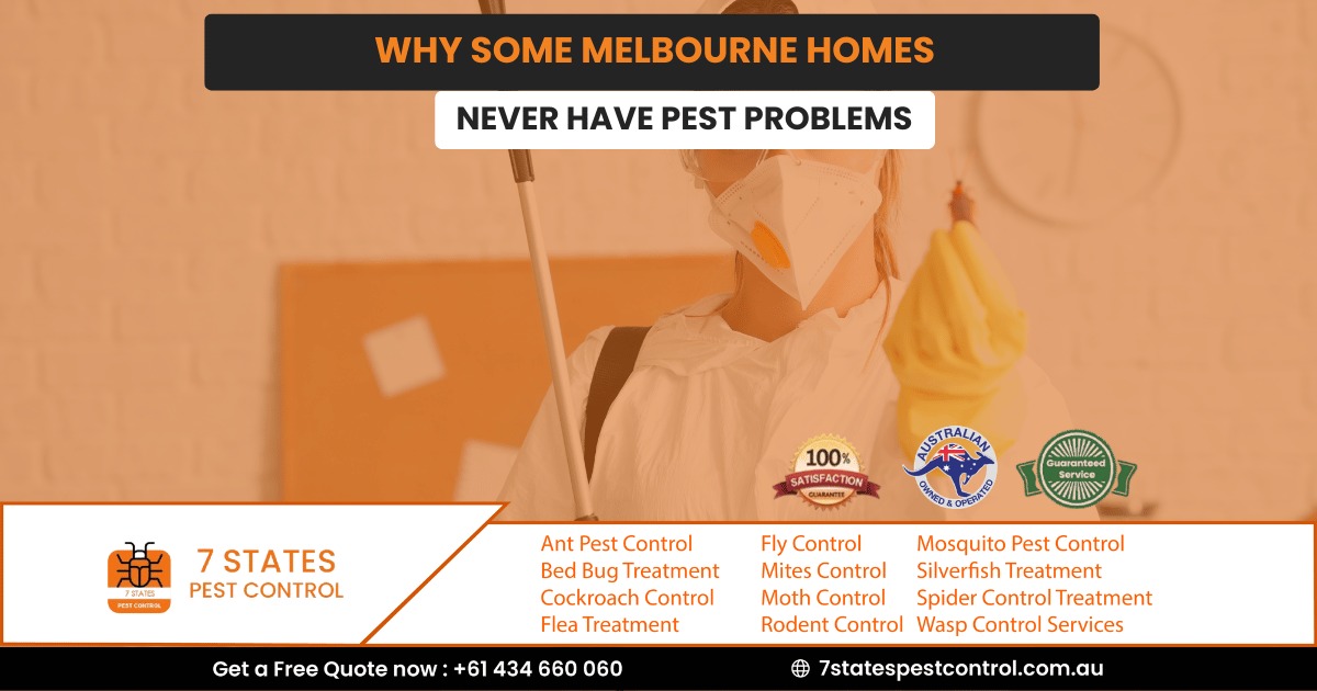 Why Some Melbourne Homes Never Have Pest Problems