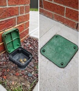 Termite reticulation system installation